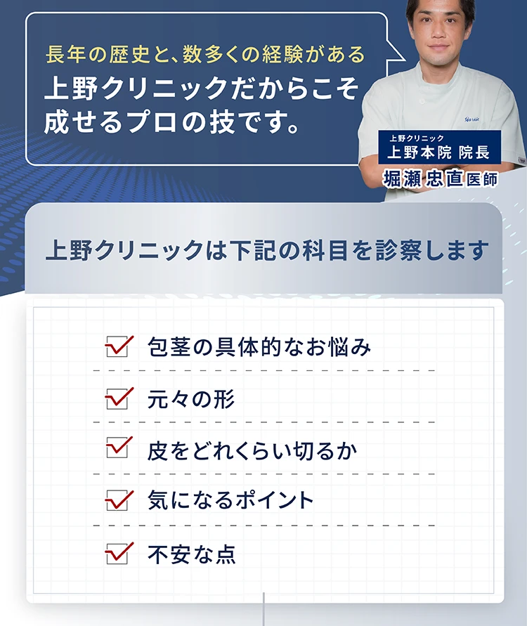 上野クリニックの検査科目