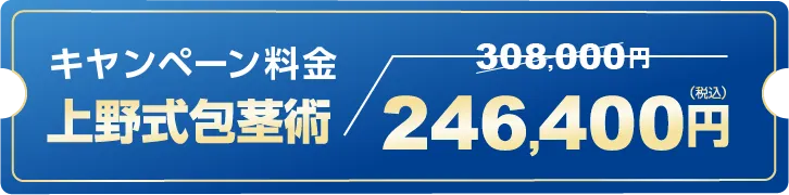 上野式包茎術キャンペーン料金