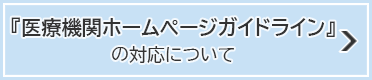 『医療機関ホームページガイドライン』の対応について