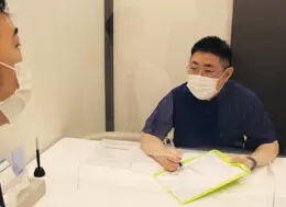 無料カウンセリングの様子