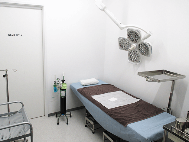 上野クリニック千葉院 処置室